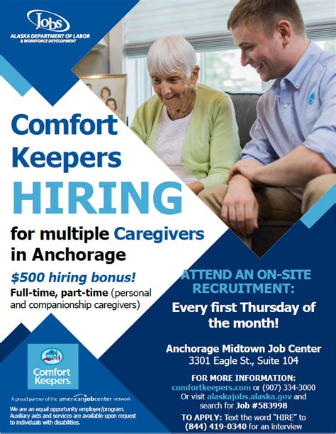 jobs at comfort keepers